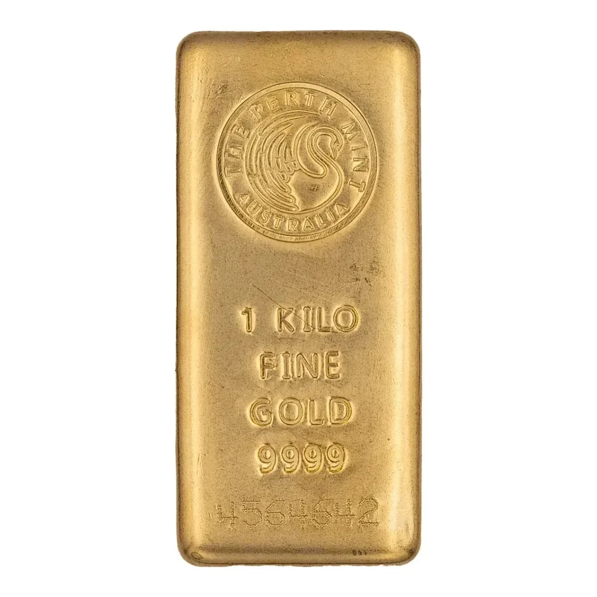 1 Kilo Perth Mint Gold Bar (Cast)