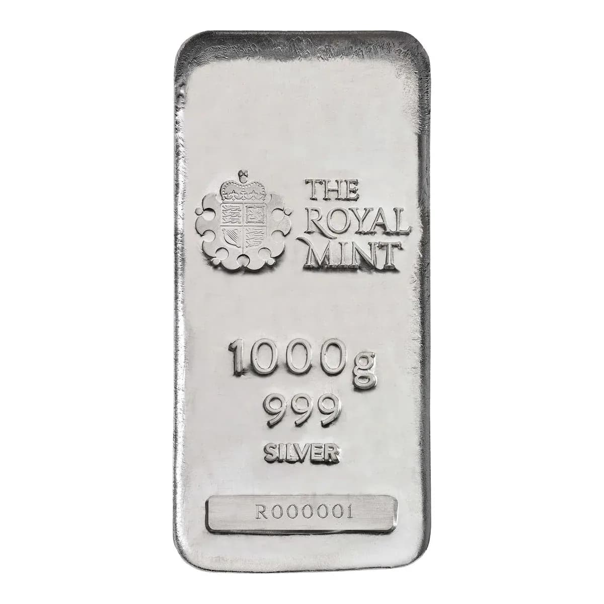 1 Kilo Royal Mint Silver Bar (Cast)