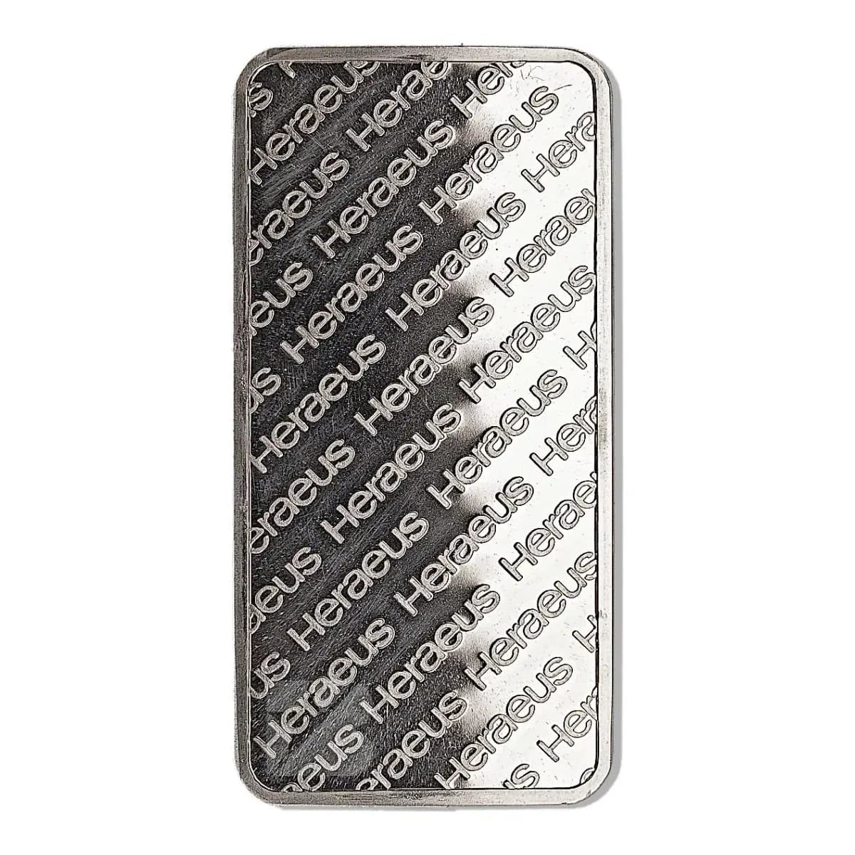 10 oz Heraeus Silver Bar (Minted) – view 2