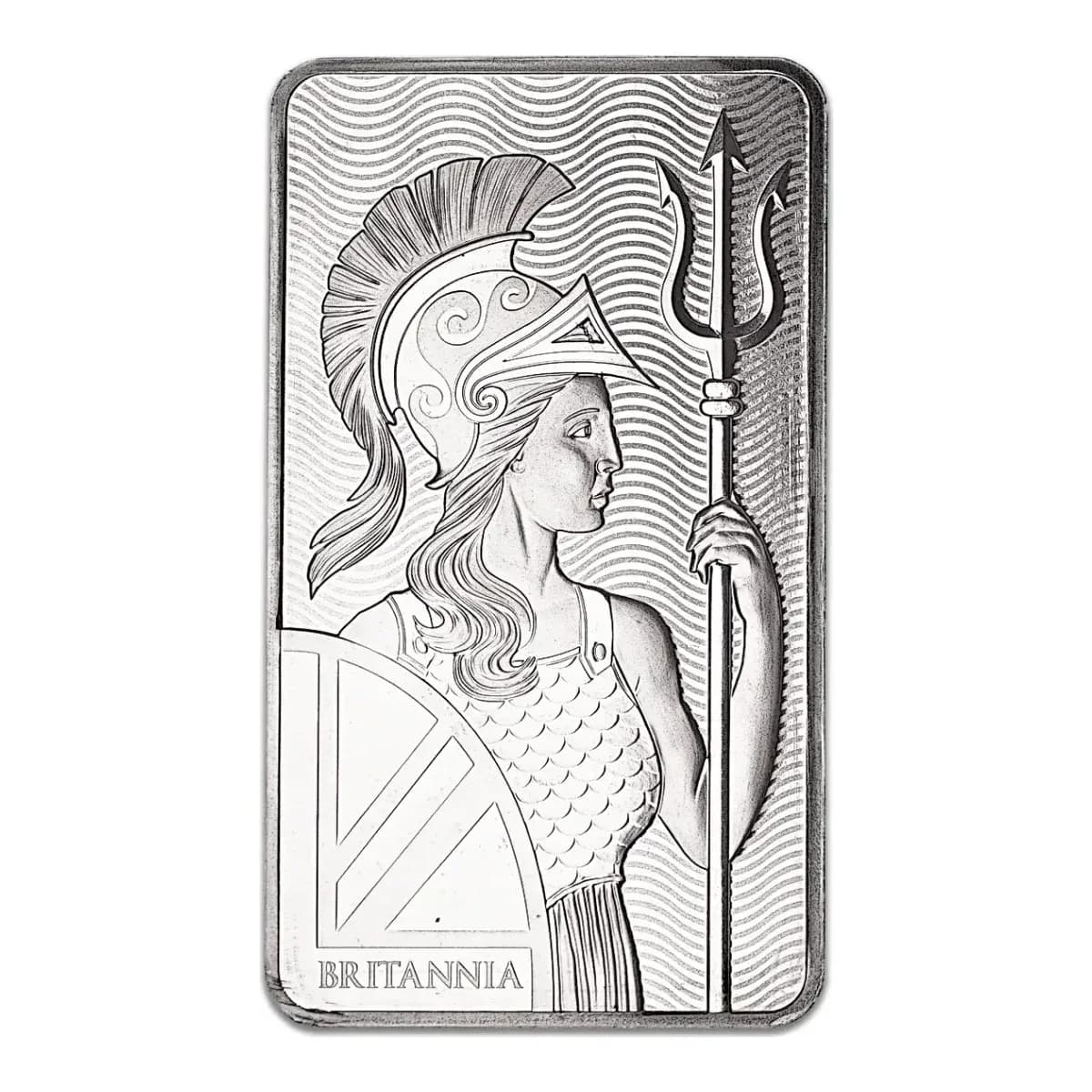 10 oz Royal Mint Britannia Silver Bar (Minted)