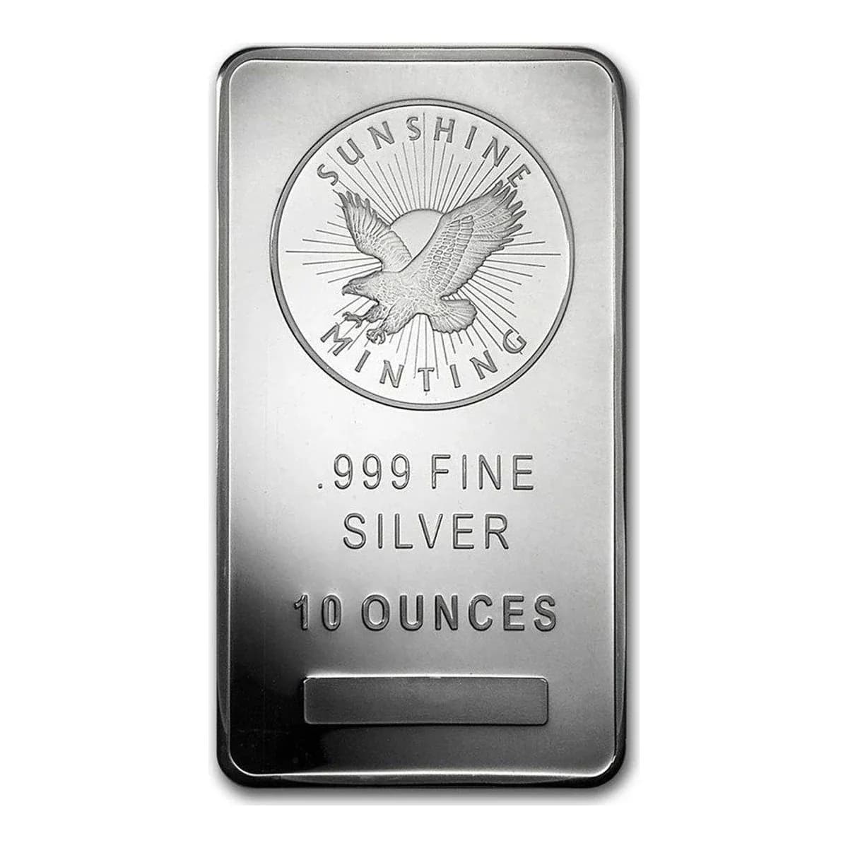 10 oz Sunshine Mint Silver Bar