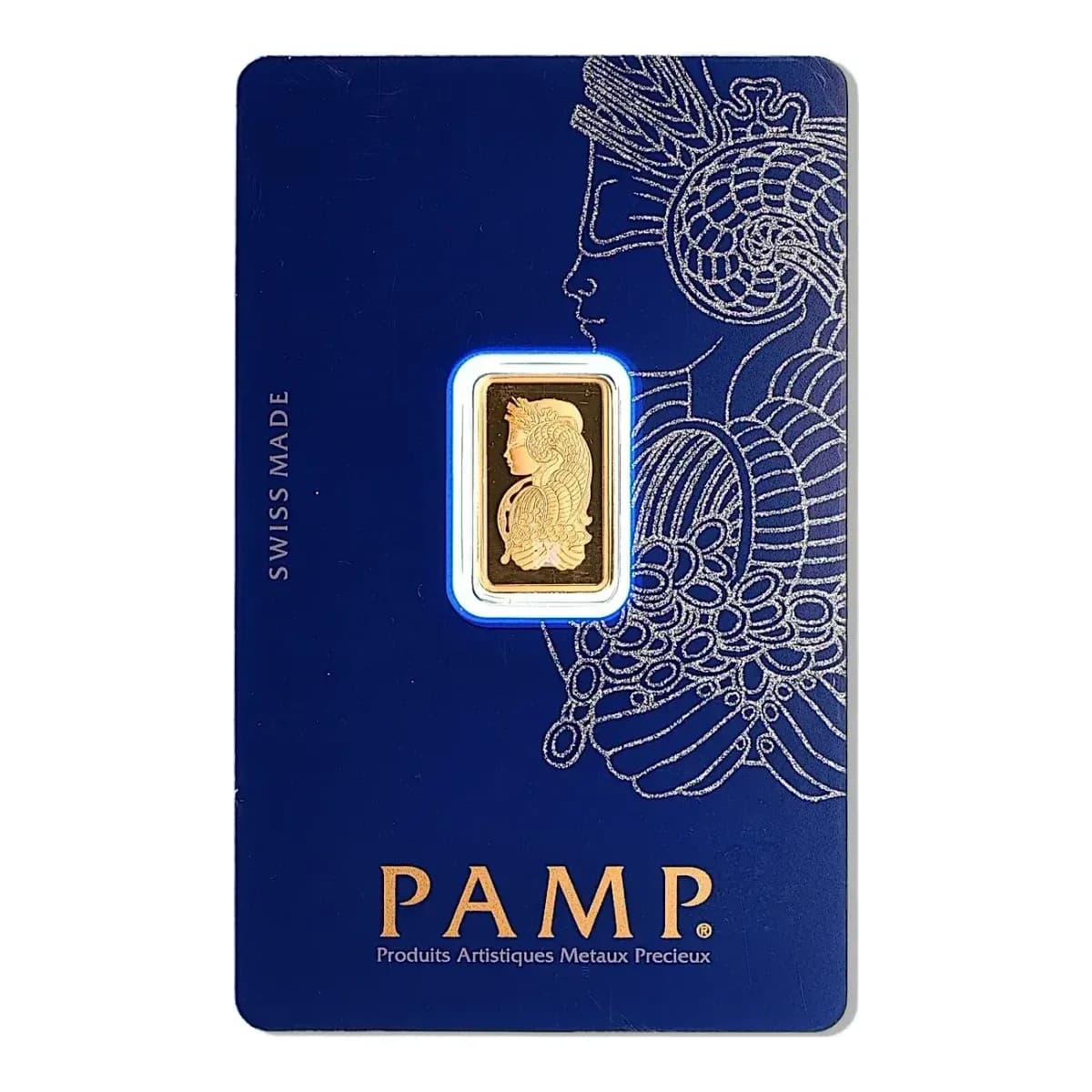 2.5 g PAMP Suisse Lady Fortuna Gold Bar