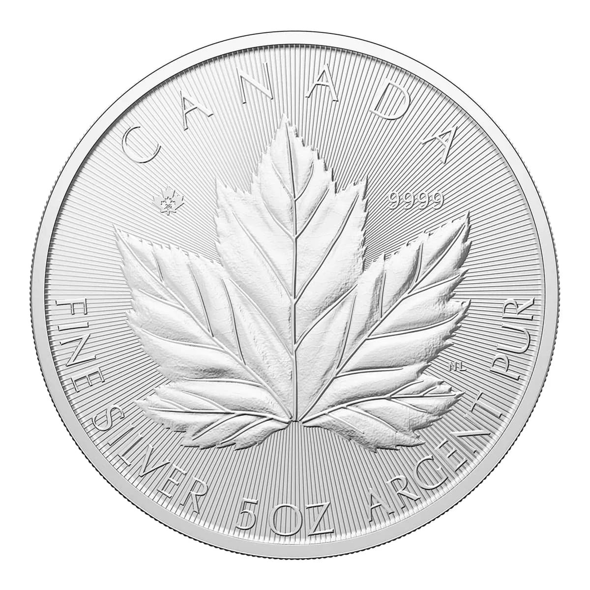 2026 5 oz Canadian Silver Grand Maple Leaf Coin