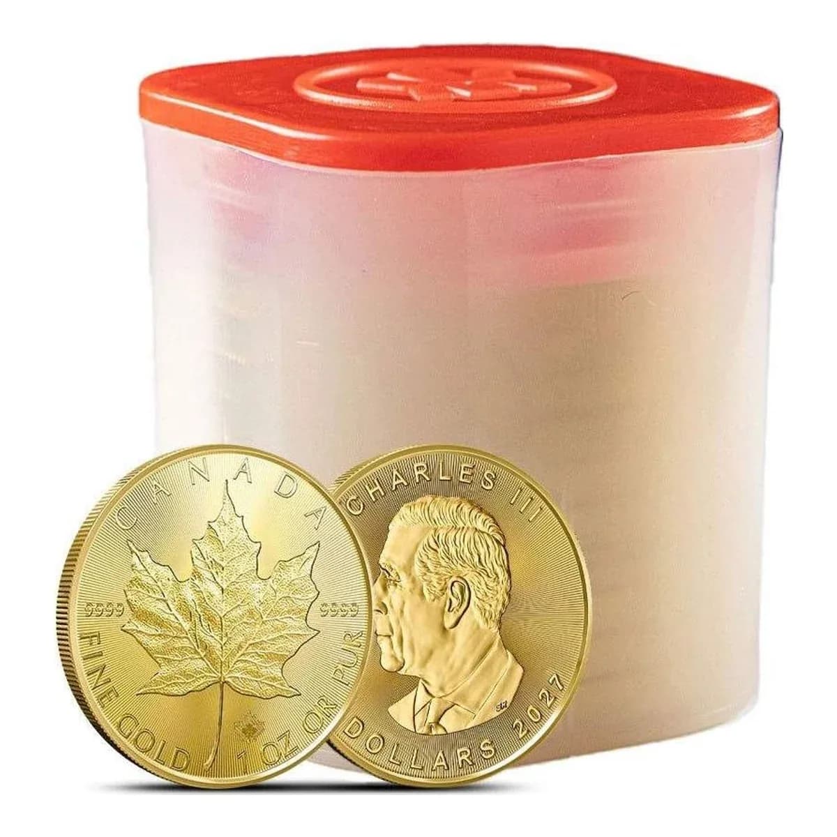 2027 1 oz Canadian Gold Maple Leaf Coin – view 2