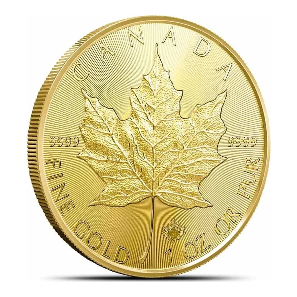 2027 1 oz Canadian Gold Maple Leaf – Mint Tube (10 Coins) – view 2