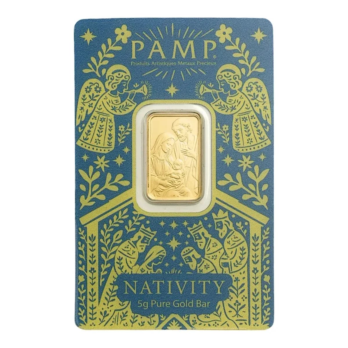 5 g PAMP Suisse Nativity Gold Bar