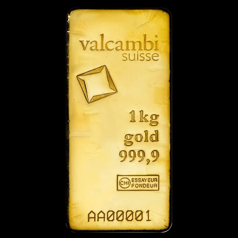 1 Kilo Gold Bar | Valcambi