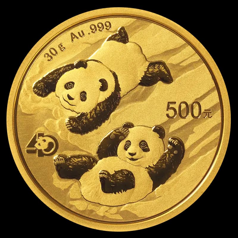 30g China Panda Gold Coin