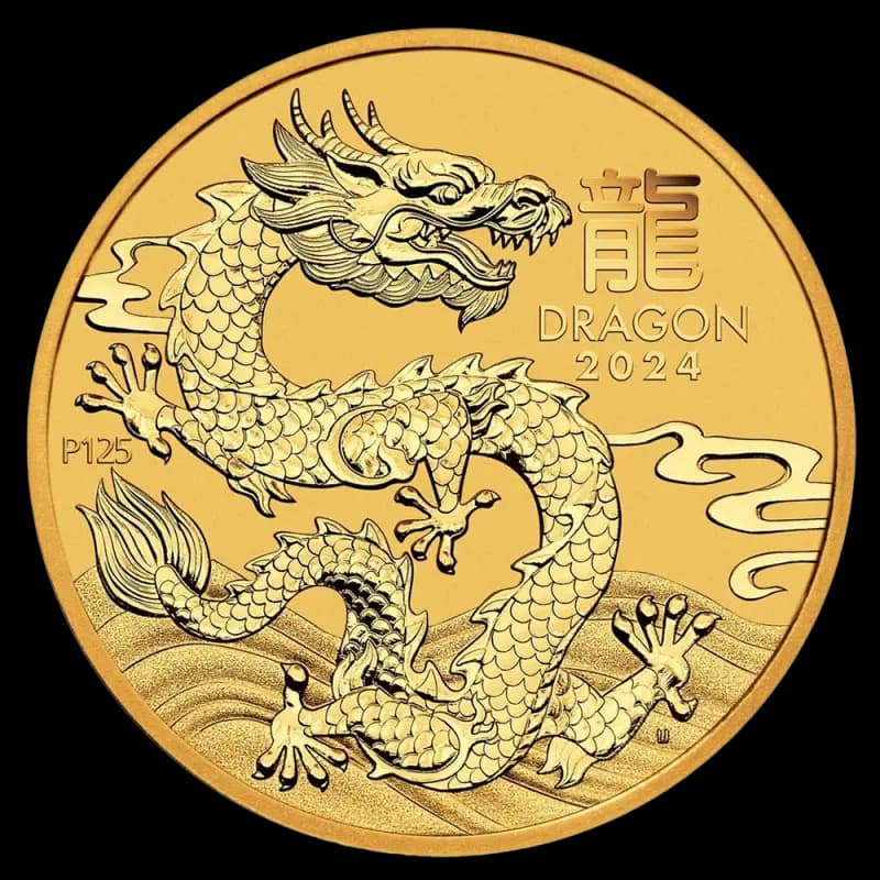 1/4 oz Lunar III Dragon | Gold | 2024