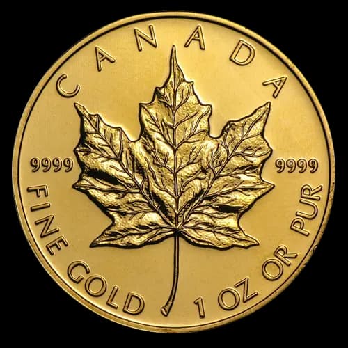 Maple Leaf, 1oz Gold, mixed years