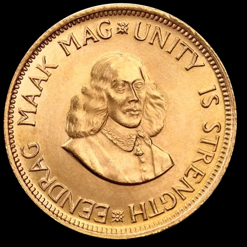2 Rand, Gold
