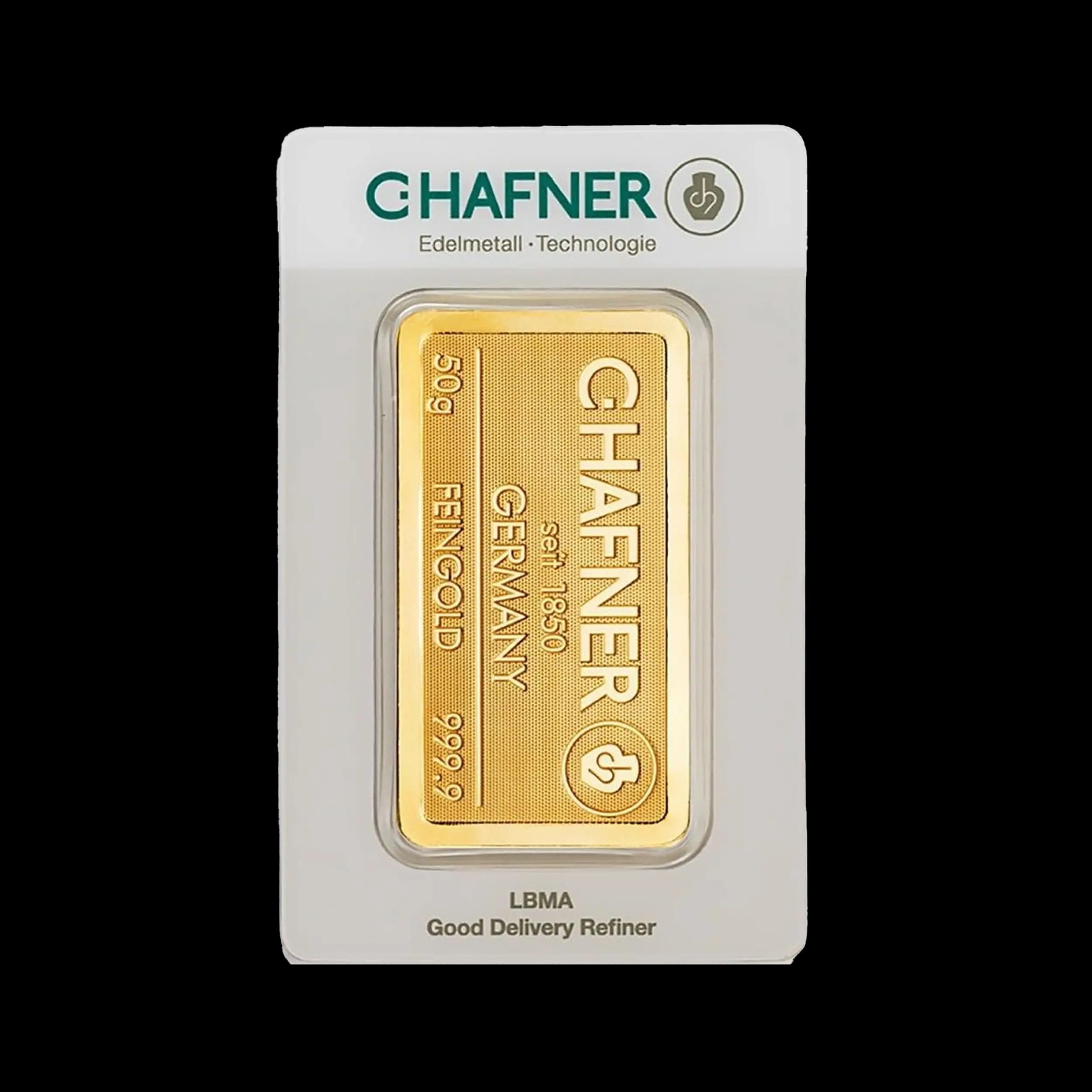 50g Gold Bar | C.Hafner