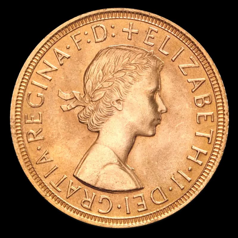 Full Sovereign Elizabeth, Gold, 1957- present