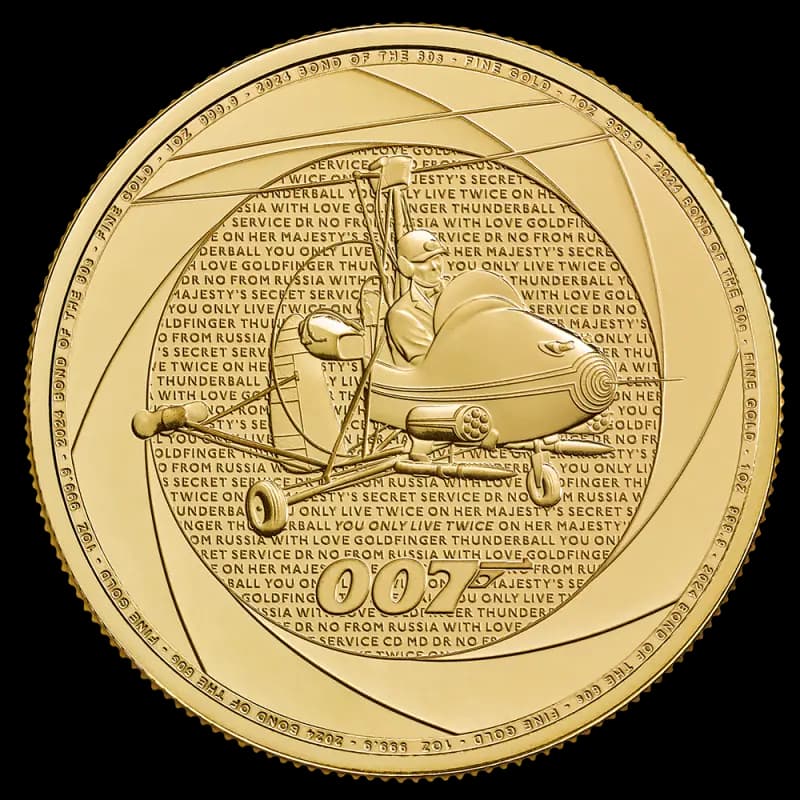 1 oz Bond of the 1960s Gold Coin | 2024