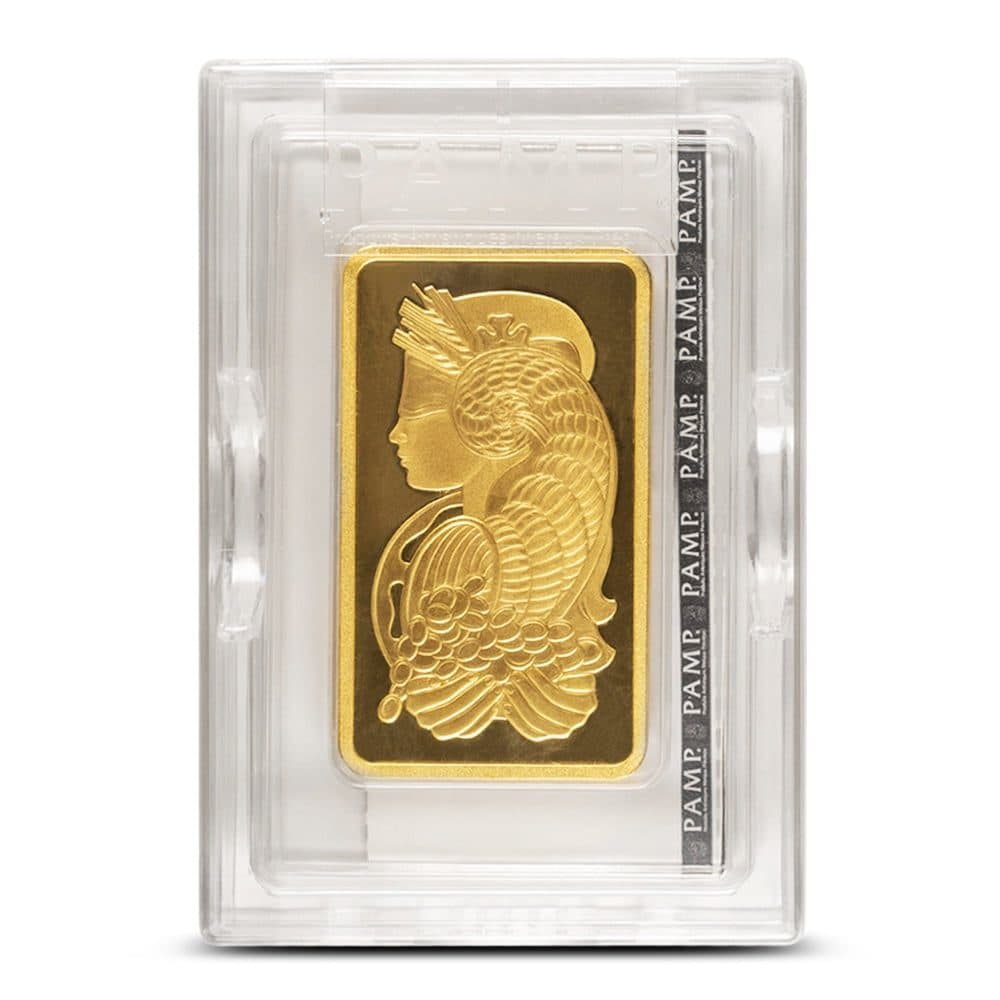 10 oz PAMP Suisse Fortuna Veriscan Gold Bar