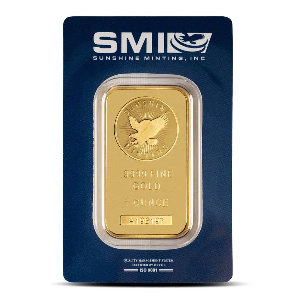 1 oz Sunshine Gold Bar