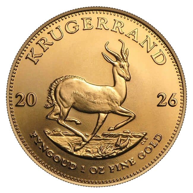 2026 1oz Gold Krugerrand Coin