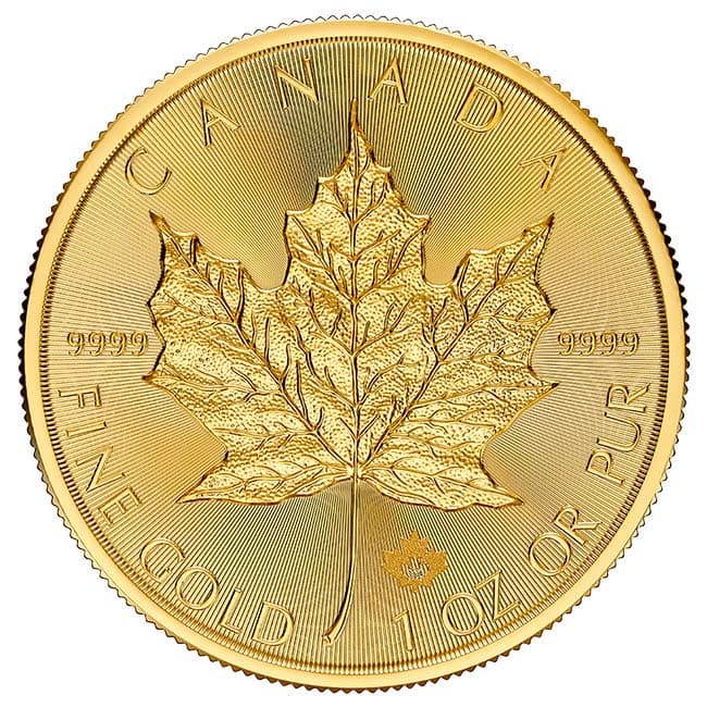 2026 1oz Gold Maple Leaf Coin
