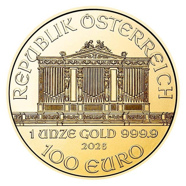 2026 1oz Gold Philharmonic Coin