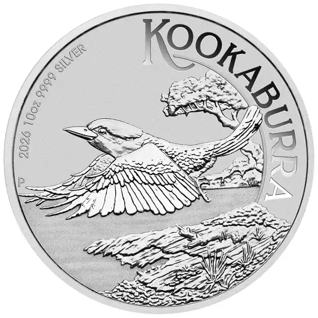 2026 australian kookaburra 10oz silver coin
