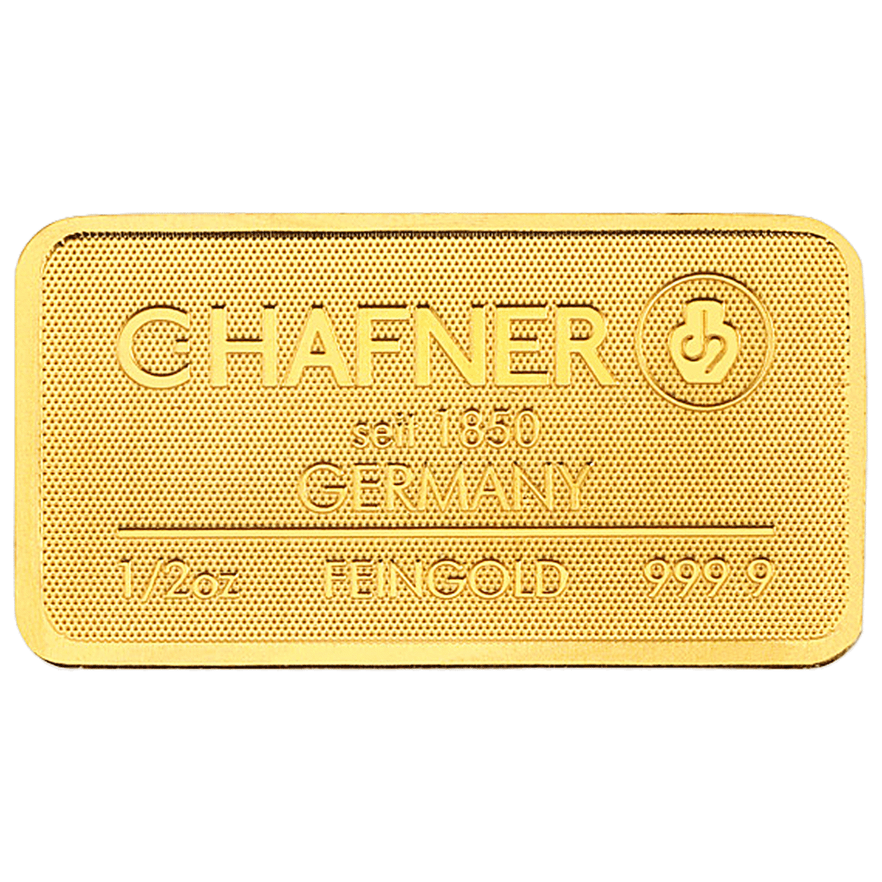 C.Hafner 1/2oz Minted Gold Bar