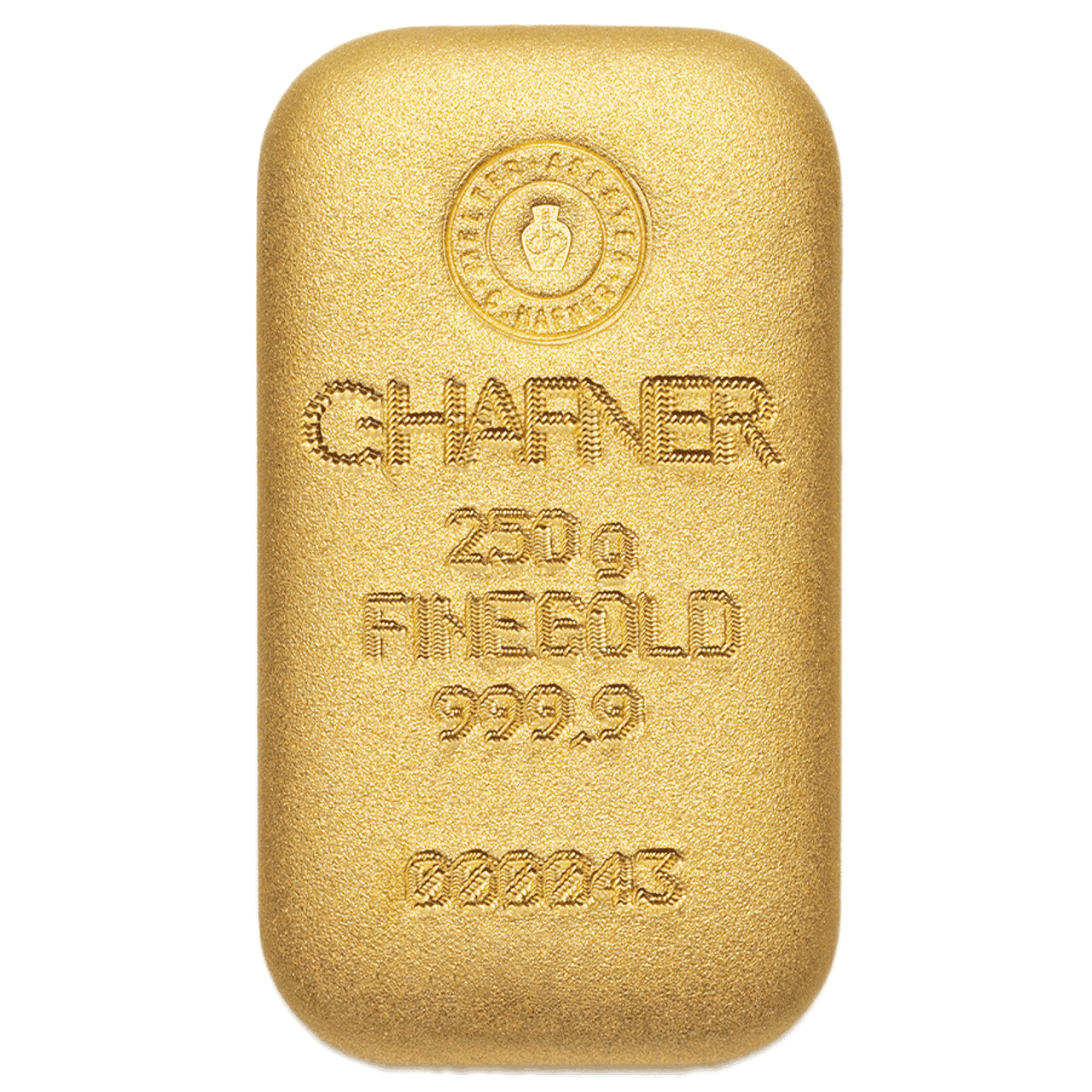 C.Hafner 250g Cast Gold Bar