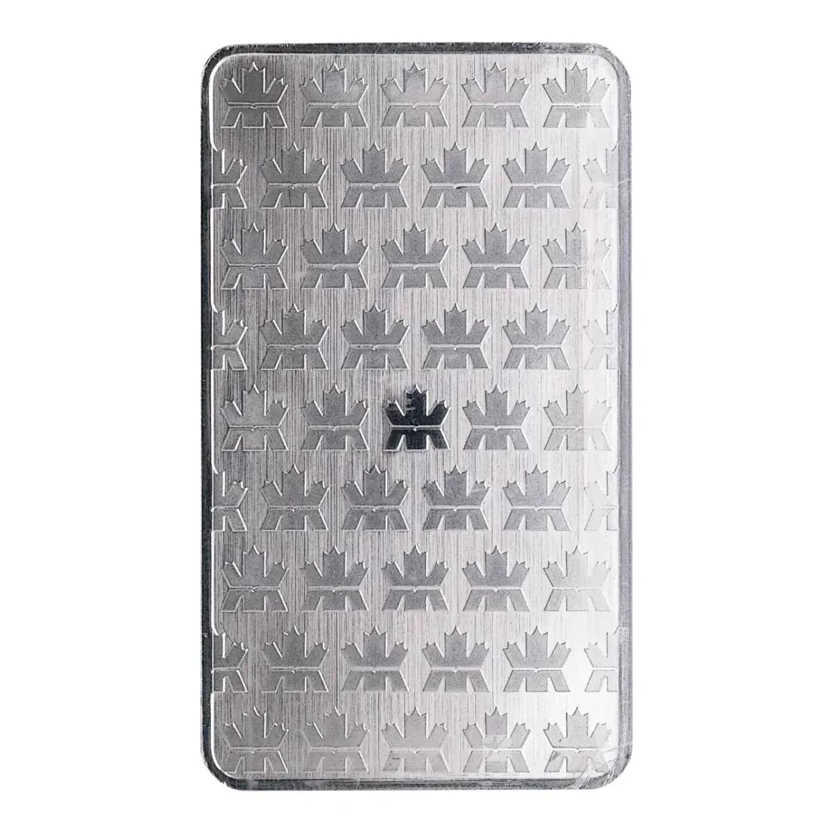 10 oz Royal Canadian Mint Silver Bar – view 2