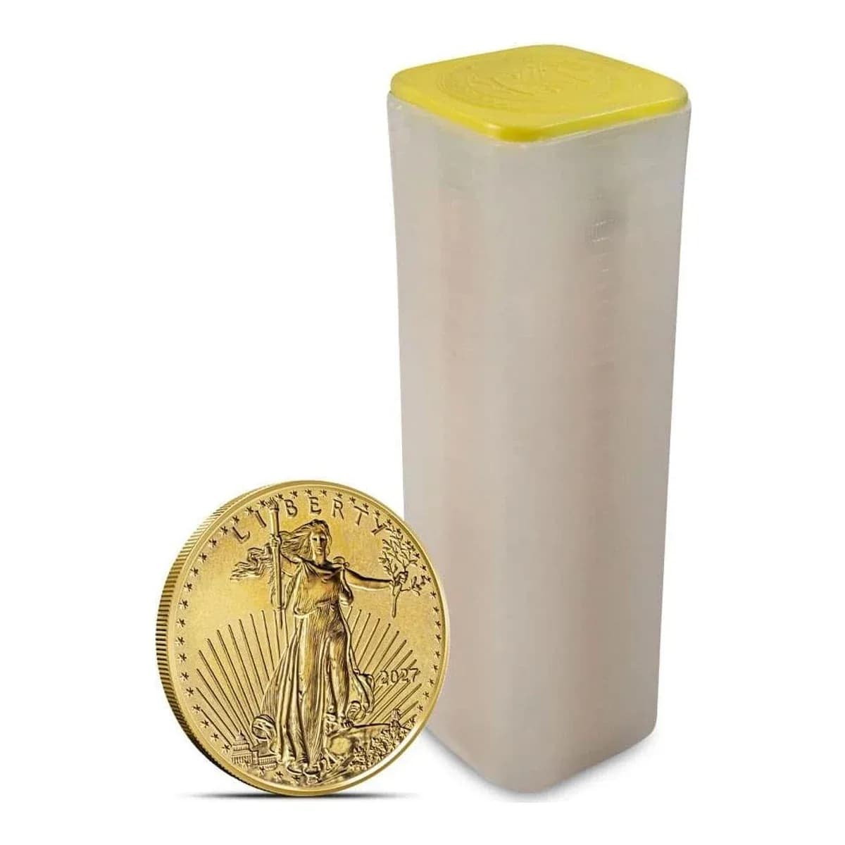 2027 1/2 oz American Gold Eagle – Mint Tube (40 Coins)