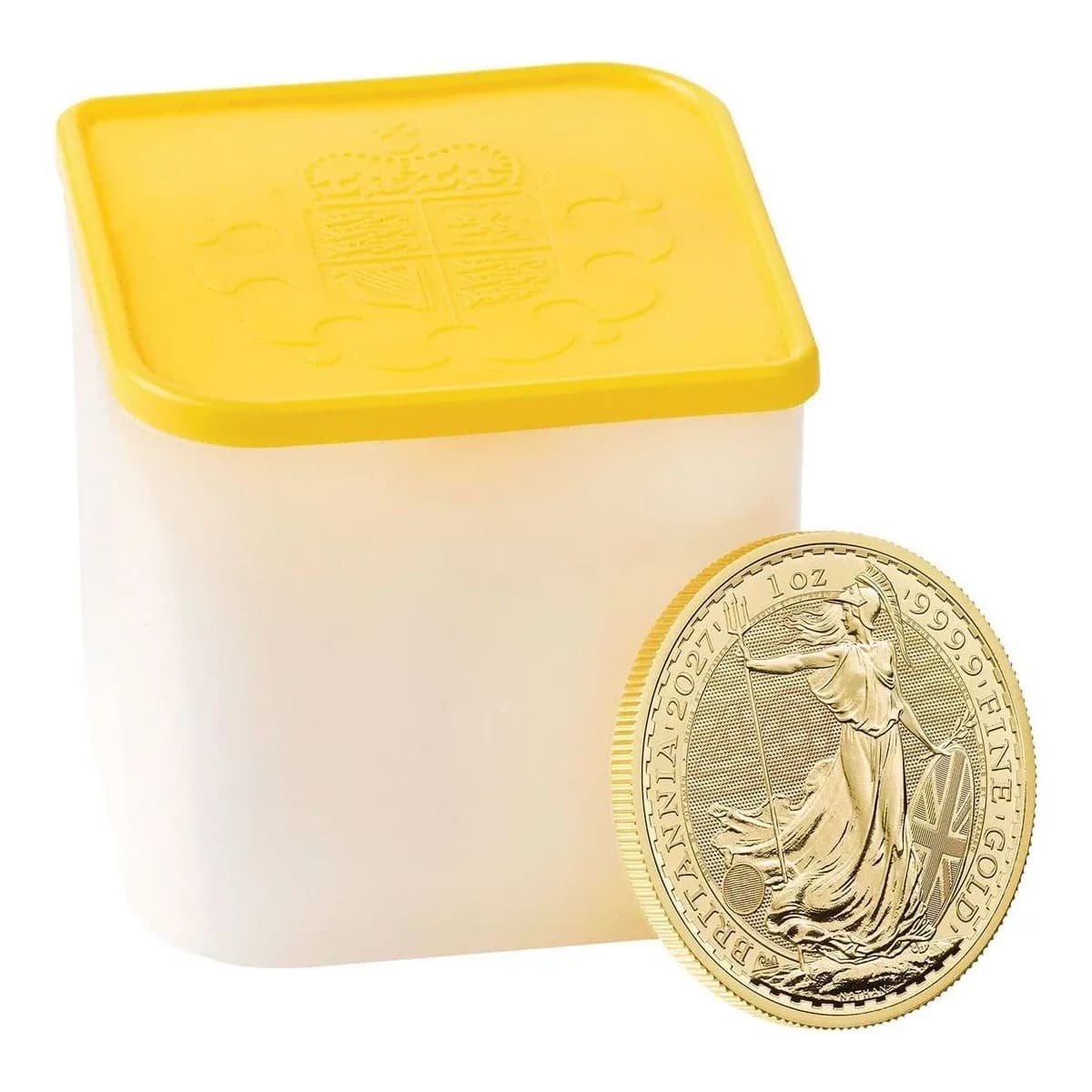 2027 1 oz Gold Britannia 40th Anniversary – Full Tube (10 Coins)