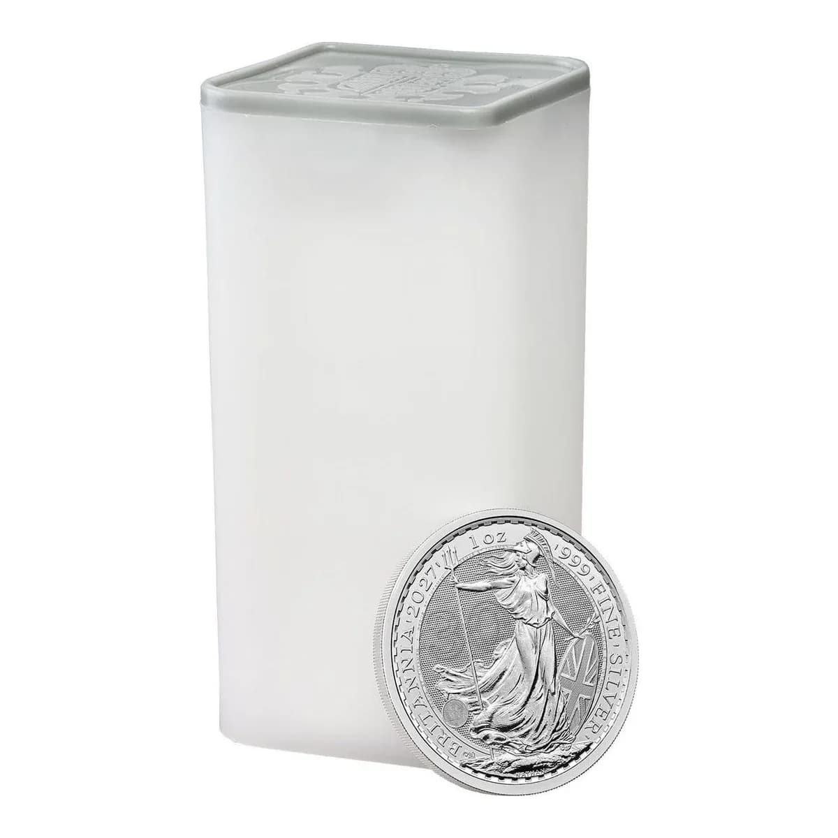 2027 1 oz Silver Britannia 30th Anniversary – Full Tube (25 Coins)