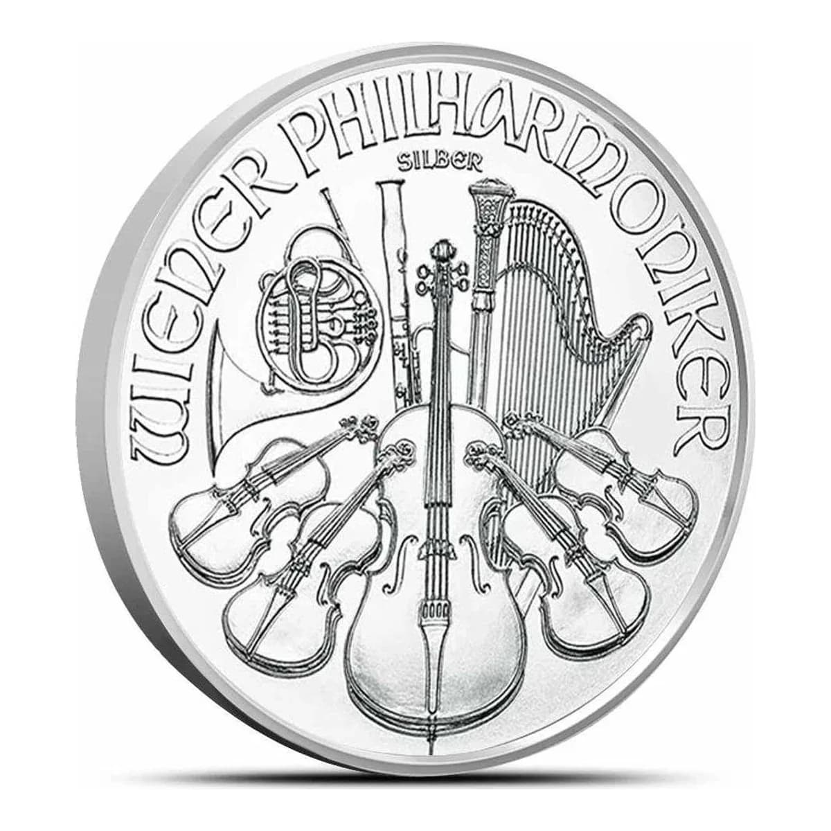 2027 1 oz Vienna Philharmonic Silver – Monster Box (500 Coins)