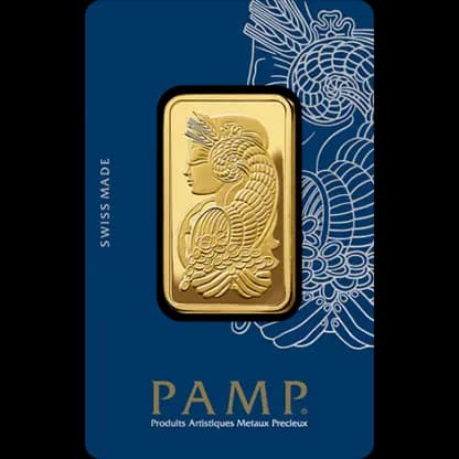 1 oz Gold Bar | PAMP Fortuna
