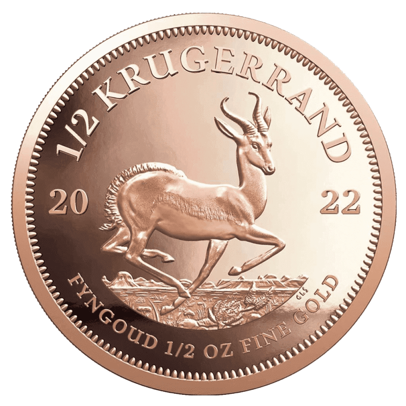 1/2 oz Krugerrand Gold Coin | 2022