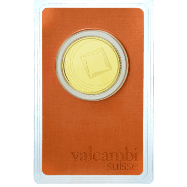 20g Gold Bar | Valcambi | Round Bar