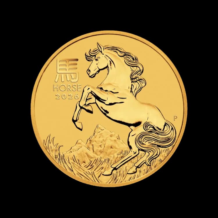 1 oz gold Lunar III - Year of the Horse 2026