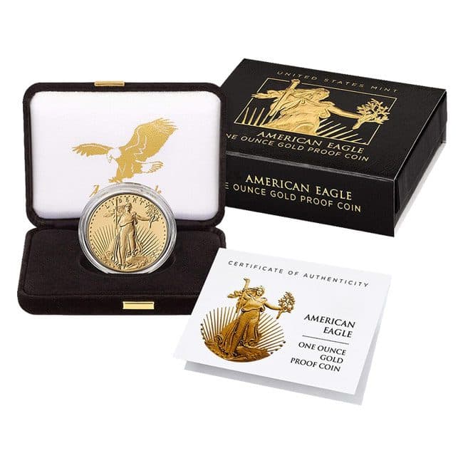 1/2 oz $25 Gold American Eagle Coin (Date Varies)