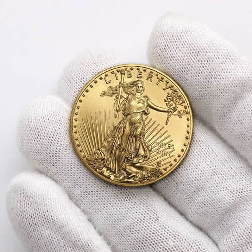 1/2 oz $25 Gold American Eagle Coin (Date Varies)