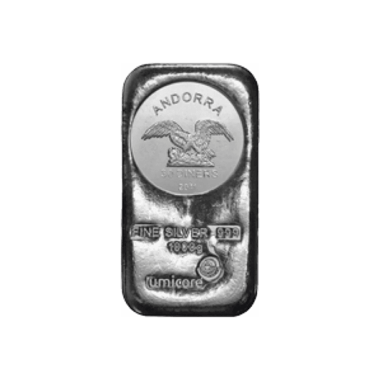 Andorra Eagle 1 kilogram silver coin bars