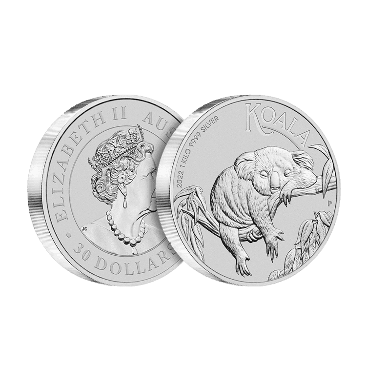 1 kilo Koala Silver Coin 2022