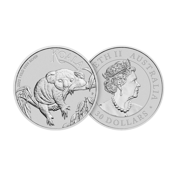 1 kilo Koala Silver Coin 2022