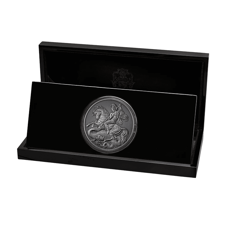 1 kilo silver coin George and the Dragon proof