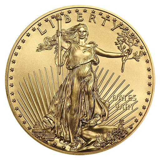 1 oz $50 Gold American Eagle Coin (Date Varies)