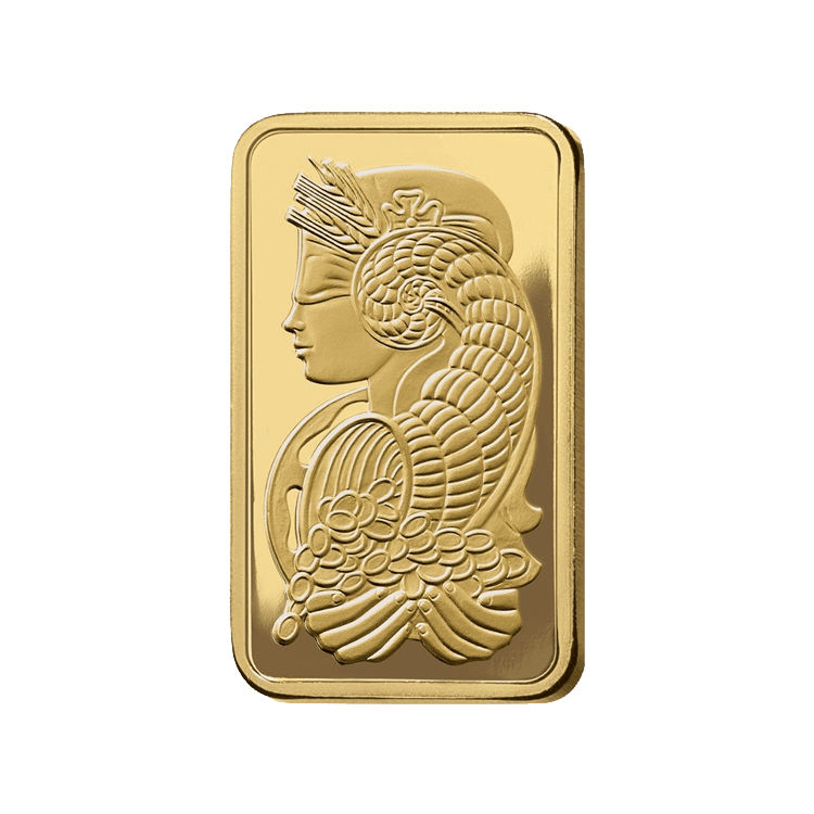 100g Pamp Suisse Gold Bar