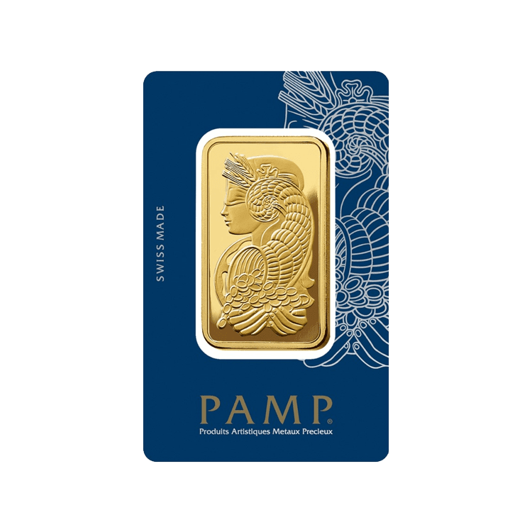 100g Pamp Suisse Gold Bar
