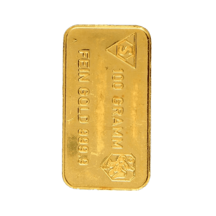 100g Gold Bar Mixed Years