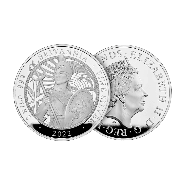 2 kilo Britannia Silver Coin 2022