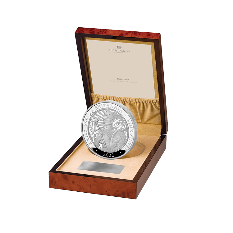2 kilo Britannia Silver Coin 2022