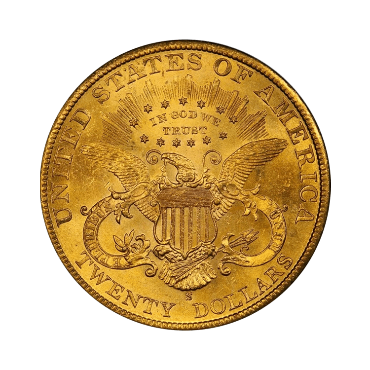 Double Eagle Gold Coin Mixed Years (Coronet Head)