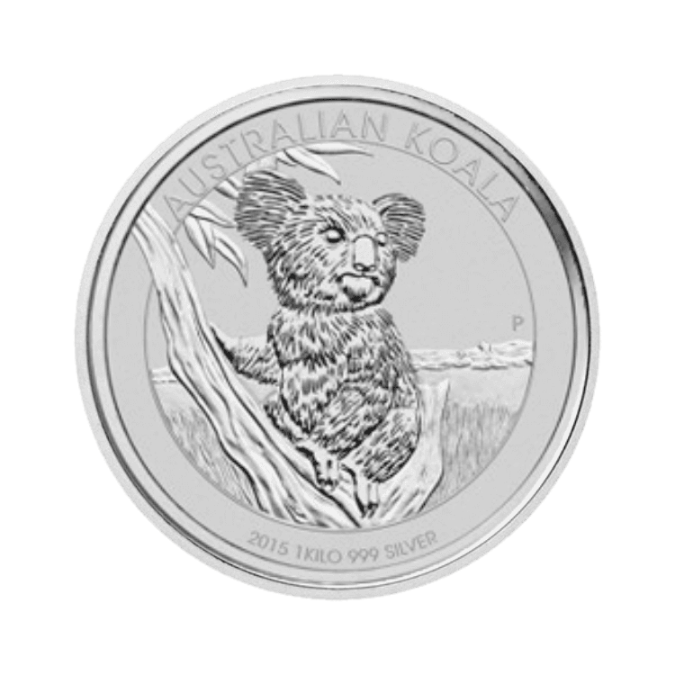 1 kilo Koala Silver Coin 2015