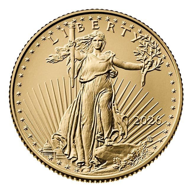 2026 1/4oz Gold American Eagle Coin